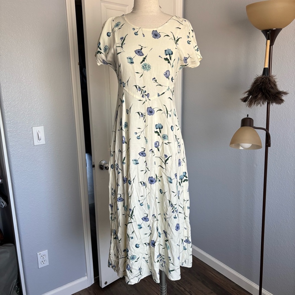 Floral maxi dress
